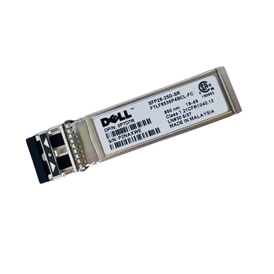 Dell 25Gb / s SFP + جهاز الإرسال والاستقبال FTLF8536P4BCL-FC