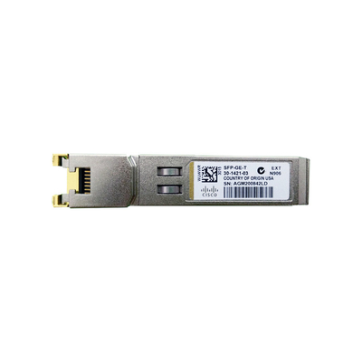 وحدة الإرسال والاستقبال البصرية Sisco SFP SFP-GE-T النحاس الضوئية 100 متر وحدات