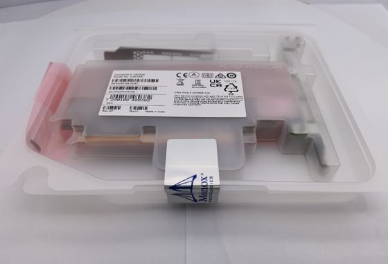 Mellanox MCX516A-CCAT ConnectX-5 EN 100GbE منفذ مزدوج QSFP28 PCIe3.0 X 16 بطاقة واجهة طويلة وقصيرة العقدة 4G اتصال الألياف