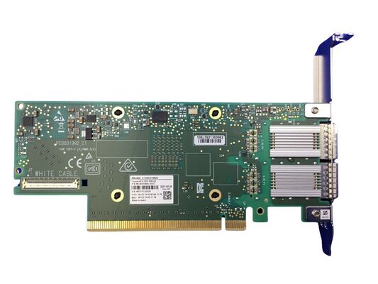 HP CX651105A لشركة Mellanox Connect- 6 VPI 100Gigabit الألياف الضوئية PCI 3.0 X16 Ethernet Card Network Adapter