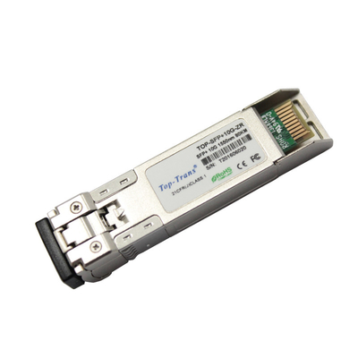 10G Base -ZR SFP + وحدة بصرية 100Km SMF لاتصالات 10G و Datacom