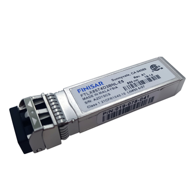 وحدة بصرية 10GBASE-SR / SW FTLX8574D3BNL 400 متر SFP + درجة حرارة ممتدة بصري