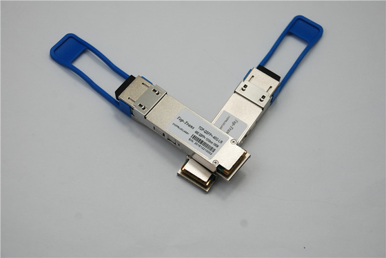 1310 نانومتر 10 كيلومتر SMF 40GBASE PLR4 QSFP + PSM MTP MPO جهاز الإرسال والاستقبال