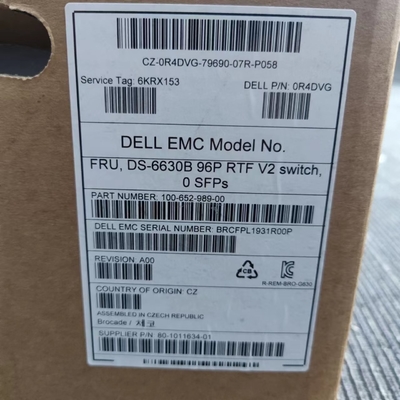 DS-6630B DELL EMC CONNECTRIX 32GB FC SWITCH 128 Ports 48 Port Base