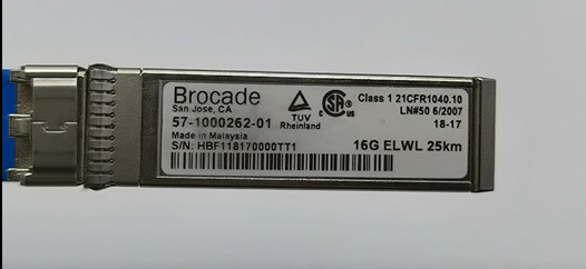 جهاز الإرسال والاستقبال Brocade FC SFP 57-1000262-01 16G