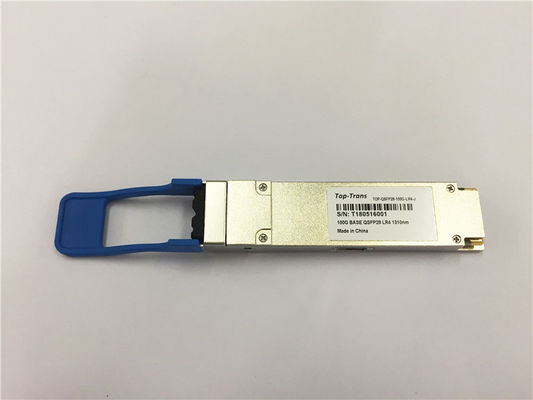 العلامة التجارية 02311KNU متوافق مع QSFP28-100G-LR4 ، 10km SMF 100G QSFP28 Transceiver