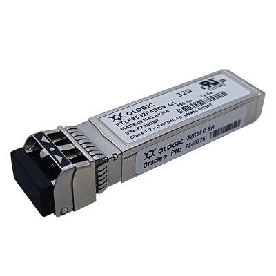 Finisar FTLF8532P4BCV 32G RoHS SFP + وحدة الإرسال والاستقبال الضوئية ذات الطول الموجي القصير