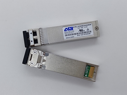 SFP + DWDM Dual LC 10G 40km SMF Transceiver AOI A7ELXD20EDMA0609 بصري