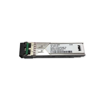 وحدة بصرية ثابتة للشبكة أحادية الوضع 80 كيلو متر SFP أجهزة الإرسال والاستقبال GLC-ZX-SMD