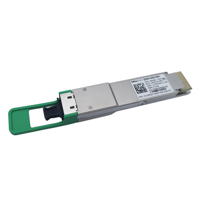 يصل جهاز الإرسال والاستقبال للوحدة الضوئية الوسيطة Q56DD-400G-EDR4 من Dell إلى 2 كم