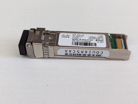 وحدات الإرسال والاستقبال الضوئية Cisco Single Mode ONS-SC + -10G-LR 10Km