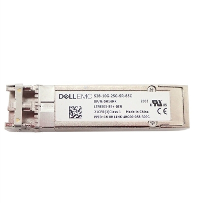 وحدة الإرسال والاستقبال الضوئية Dell EMC S28-10G-25G-SR-85C LTF8505-BE + -DEN 0M14MK