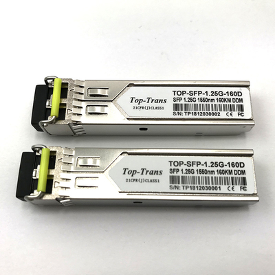 جونيبر SFP-1GE-EZX-160 1.25G SFP Transceiver 1550nm 160km وضع فردي