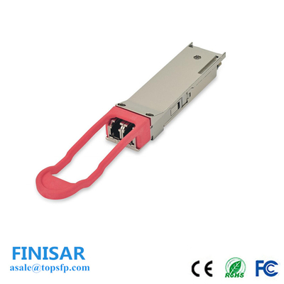 40km Multirate QSFP + وحدة الإرسال والاستقبال الضوئية لـ 40G Ethernet Finisar FTL4E1QE1C