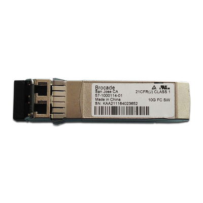 Brocade XBR-000218 57-1000114-01 10G Fibre Channel SFP + جهاز الإرسال والاستقبال 850nm 300m LC MMF Module