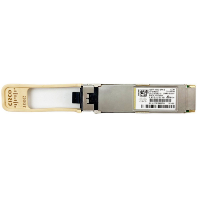 CPAK-100G-SR4 وحدة الإرسال والاستقبال للألياف الضوئية متعددة الأوضاع QSFP28100G 850nm Cisco Brand Transceivers