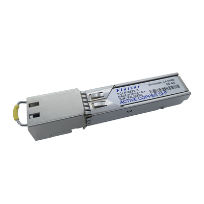1000BASE-T COPPER SFP جهاز الإرسال والاستقبال البصري لكابل 1.25 جيجابت إيثرنت عبر كابل Cat 5