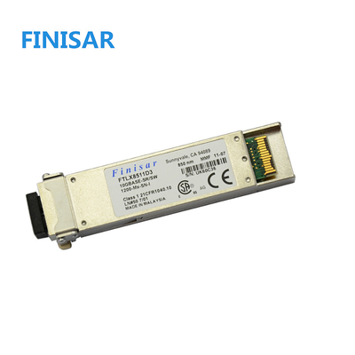 جهاز الإرسال والاستقبال البصري Finisar FTLX8511D3 850nm XFP لـ 10GBASE-SR / SW 10G Ethernet