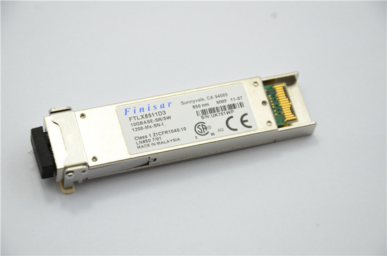 جهاز الإرسال والاستقبال البصري Finisar FTLX8511D3 850nm XFP لـ 10GBASE-SR / SW 10G Ethernet