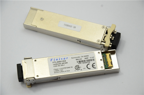 جهاز الإرسال والاستقبال البصري Finisar FTLX8511D3 850nm XFP لـ 10GBASE-SR / SW 10G Ethernet