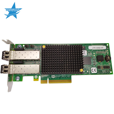 Emulex LPE12002-AP LPE12002 IBM 42D0494 00YJ808 ثنائي المنافذ 8G FC Fibre Channel PCI-e x8