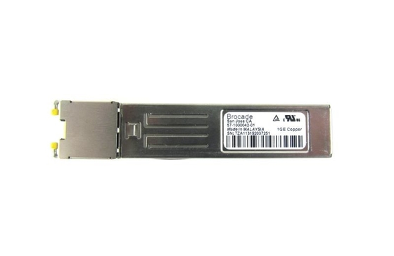 بروكيد 57-1000042-01 XBR-000190 SFP جهاز الإرسال والاستقبال 1G النحاس 1000BSAE-T RJ45 الوحدة البصرية