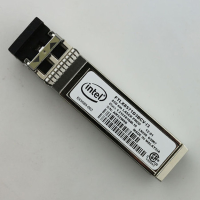 InteI FTLX8571D3BCV-I3 10GBASE-SR 850nm SFP + وحدة الإرسال والاستقبال البصرية
