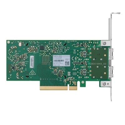 Mellanox MCX512A-ACAT CX512A ConnectX-5 10 / 25GbE SFP28 PCIe بطاقة مزدوجة المنفذ