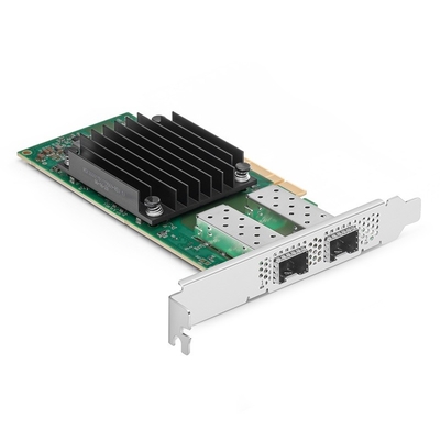 Mellanox MCX512A-ACAT CX512A ConnectX-5 10 / 25GbE SFP28 PCIe بطاقة مزدوجة المنفذ