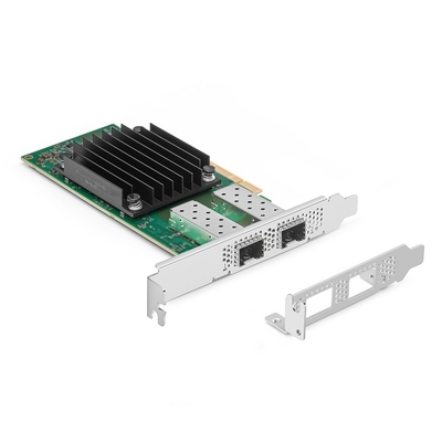 Mellanox MCX512A-ACAT CX512A ConnectX-5 10 / 25GbE SFP28 PCIe بطاقة مزدوجة المنفذ