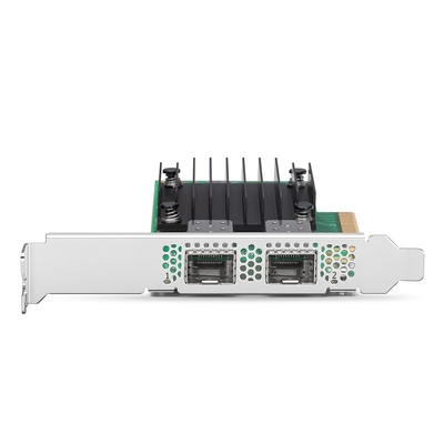 Mellanox MCX512A-ACAT CX512A ConnectX-5 10 / 25GbE SFP28 PCIe بطاقة مزدوجة المنفذ
