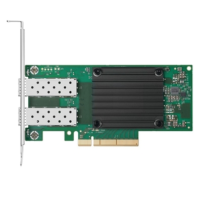 Mellanox MCX512A-ACAT CX512A ConnectX-5 10 / 25GbE SFP28 PCIe بطاقة مزدوجة المنفذ