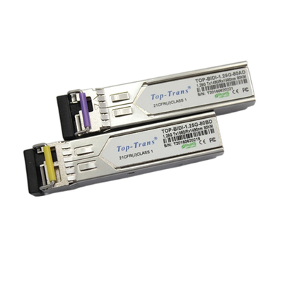 Cisco GLC-BX80-UA 1.25G BIDI SFP 1490nm 1550nm 80km SMF Simplex LC Transceiver