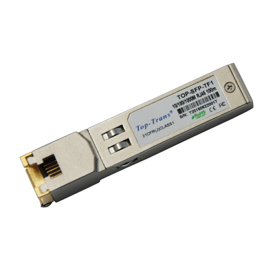 النحاس RJ45 SFP 1GbE 1000BASE-T جهاز الإرسال والاستقبال Mellanox MC3208411-T