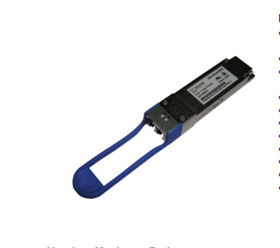 QSFP28 100G LR4 SPQ-CE-LR-CDFF أحادي الوضع مصدر الألياف جهاز الإرسال والاستقبال 10 كيلو متر وحدة