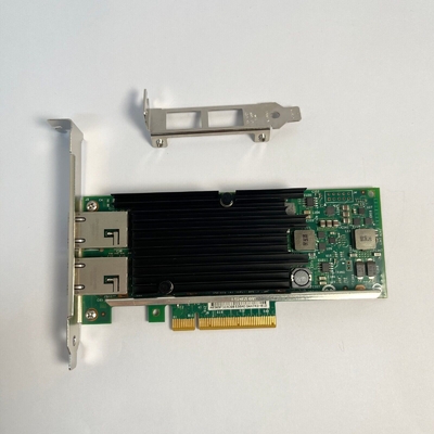 Intel X540-T2 10Gb PCIe PCI Express X8 Ethernet Network Adapter واجهة القناة الليفية