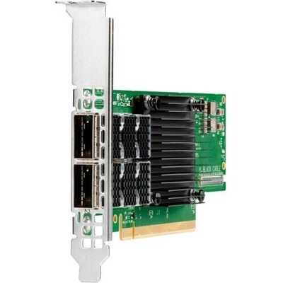 Mellanox MCX653106A-ECAT HPE P24249-001 InfiniBand HDR 100GbE QSFP56 PCIe محول NIC