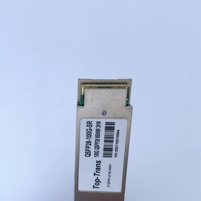 وحدة الإرسال والاستقبال الضوئية الأصلية أريستا 100GBASE-SR4 QSFP28 100G 100M MPO