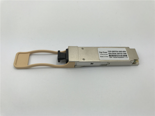 100G QSFP28 جهاز الإرسال والاستقبال المتوازي MMF لربط مركز البيانات