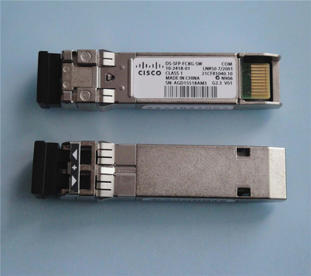16G SW SFP + وحدة الإرسال والاستقبال 850nm 150m LC MMF الأصلي DS-SFP-FC16G-SW 10-2666-01