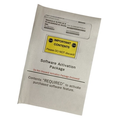 بروكيد XBR-SMED8PTPOD-32G S/W 8 منافذ عند الطلب POD لمفتاح G610 مع 8 قطع X 32 جيجا SWL