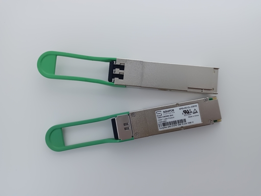 100GBASE-LR4 QSFP28 وحدة الإرسال والاستقبال الضوئية SPQ-CE-LR-CDFF LAN WDM EML SMF