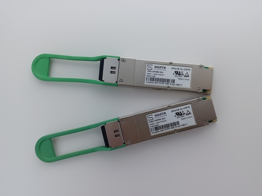 100GBASE-LR4 QSFP28 وحدة الإرسال والاستقبال الضوئية SPQ-CE-LR-CDFF LAN WDM EML SMF