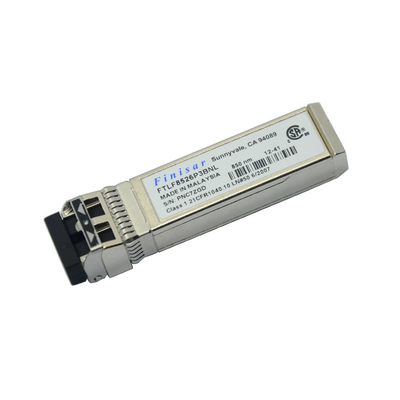 Finisar FTLF8526P3BNL 6.1 جيجابت / ثانية الطول الموجي القصير 850 نانومتر 300 متر SFP + وحدة الإرسال والاستقبال الضوئية