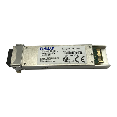 Finisar FTLX8512D3BCL 300m 10Gb/S 850nm Multimode Datacom XFP وحدة الإرسال والاستقبال الضوئية