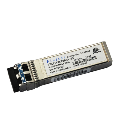 FTLF1429P3BCV Finisar Transceiver Optical 16G FC متوافق مع RoHS الطول الطويل للموجات SFP +
