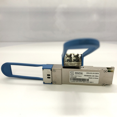 مصدر فوتونيكس Lc Sfp Module SPQ-CE-LR-CDFA 100GBase-LR4 QSFP28 10km