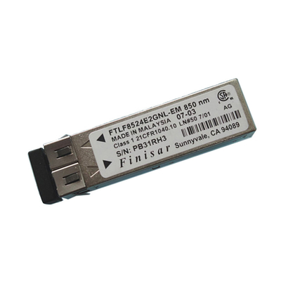 FTLF8524E2GNL-EM Finisar ناقل ألياف ضوئية 850nm 4.25Gb 550M