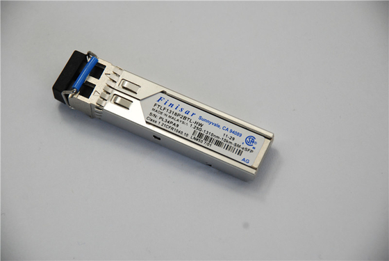 Sfp FTLF1318P2BTL-HW Finisar Module Transceiver Optical 1.25G 1310nm 10KM سلك التصحيح بالألياف الضوئية