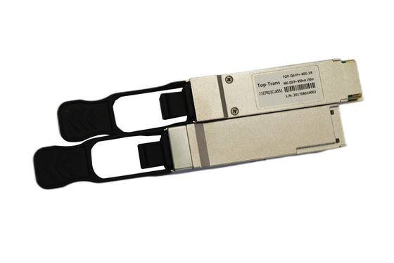 وحدة QSFP-40G-SR4 الضوئية المتوافقة 40GBASE-SR4 QSFP+ 850nm 150m MTP/MPO Transceiver